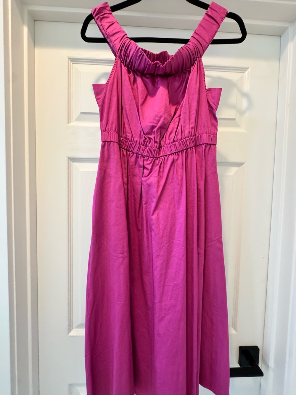 Maeve Bright Pink Sleeveless Summer Dress